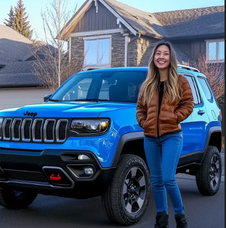 Cheryl D. with their approved Jeep Patriot